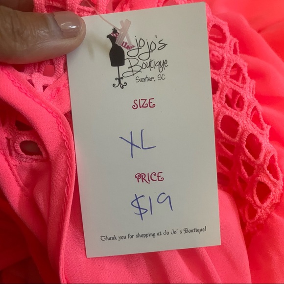 Pink Bathing Suit Coverup - Picture 7 of 9